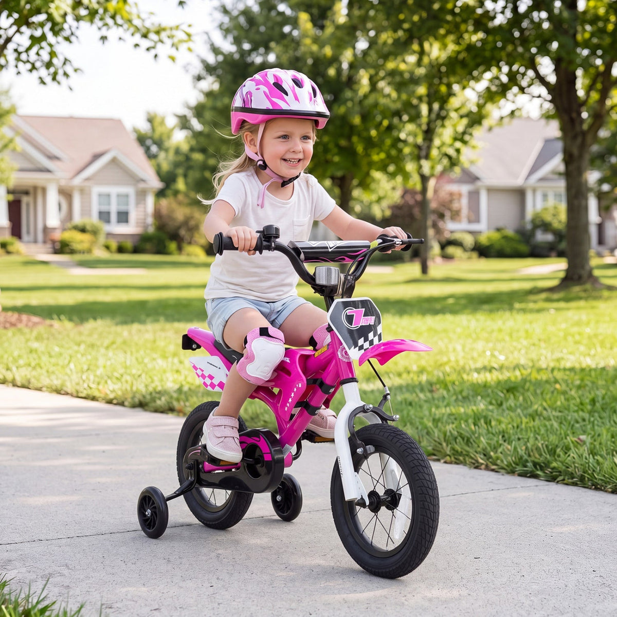 Kids Bike with Training Wheels 18" | Ages 3-4