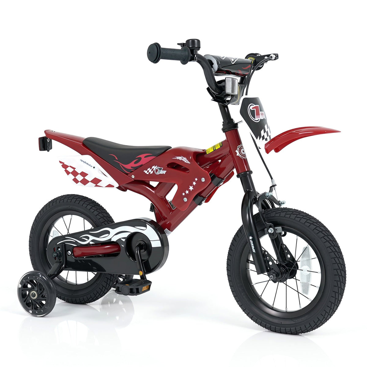 Kids Bike with Training Wheels 18" | Ages 3-4
