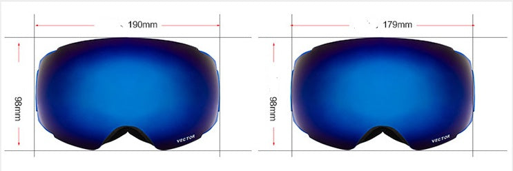 Double-Layer Snow Goggles