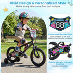 Kids Bike with Training Wheels for Ages 4-8 | 12-18"