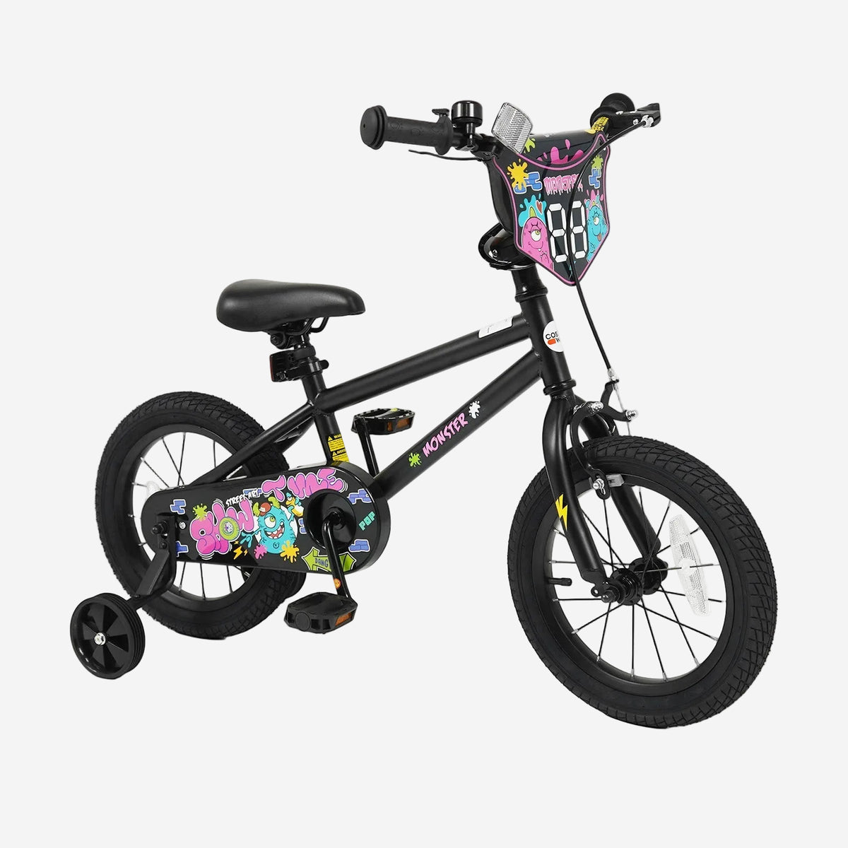 Kids Bike with Training Wheels for Ages 4-8 | 12-18"