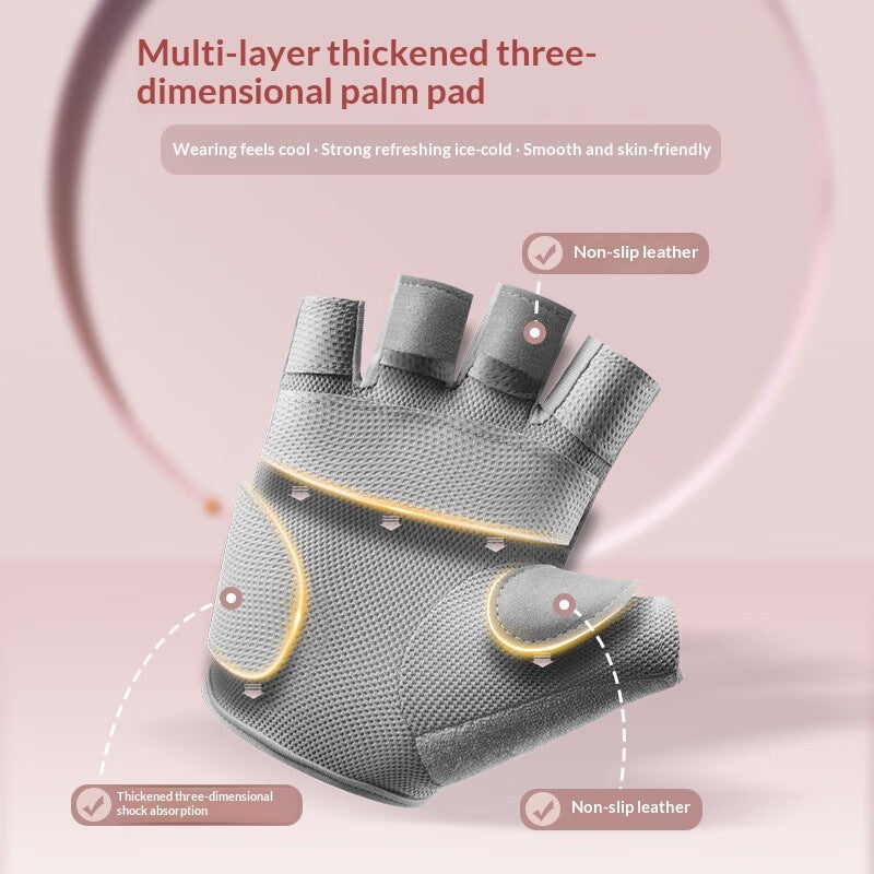 Half-Finger Women's Fitness Gloves