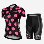 Women's Cycling Jersy SS and Shorts Set