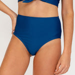 Navy High-Waist Bottom