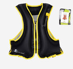 Swimming Inflatable Life Jacket with Zipper