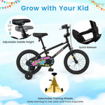 Kids Bike with Training Wheels for Ages 4-8 | 12-18"