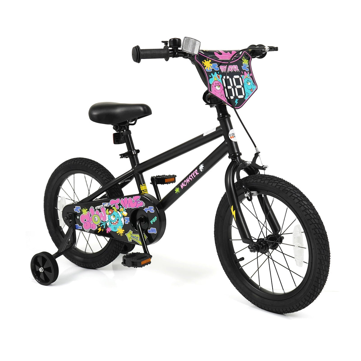 Kids Bike with Training Wheels for Ages 4-8 | 12-18"