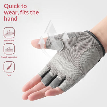 Half-Finger Women's Fitness Gloves