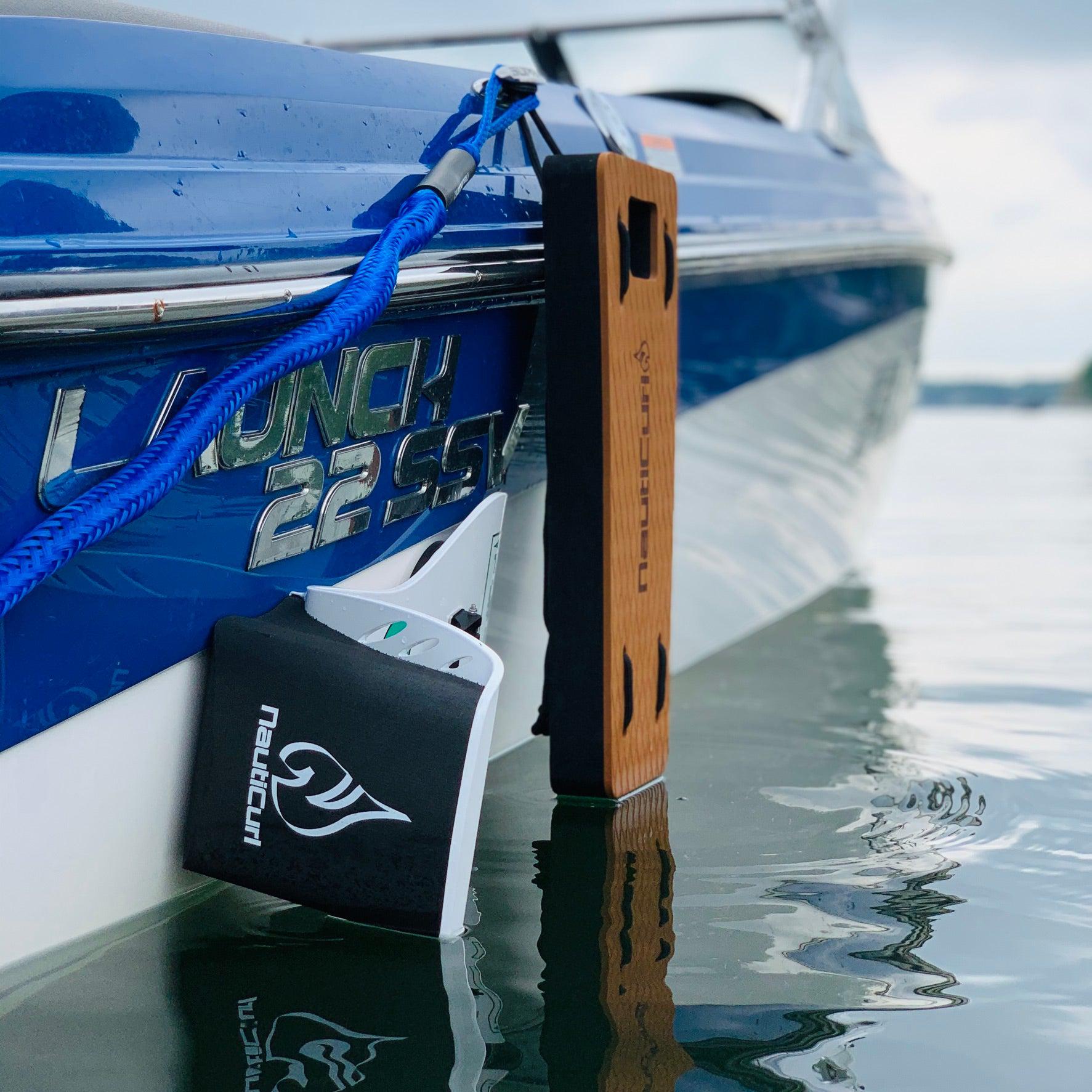NautiCurl Bungee Boat Ropes | Shock Absorbing (2 Ropes)