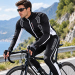 Long-Sleeved Windproof Cycling Jersey Suit