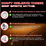 Grip Spritz Basketball Shoe Grip Spray Year Round Bundle | 2 Bottles + Spritz Mitt