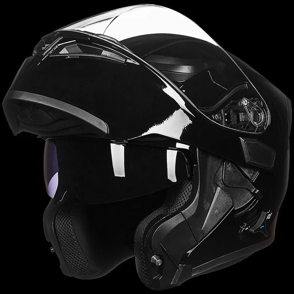 ILM Modular Flip Up Full Face Bluetooth Motorcycle Helmet | 902BT