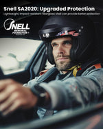 ILM Snell SA2020 Open Face Auto Racing Helmet | R85