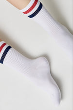 Conte Active Cotton Long Socks with Lurex Stripes