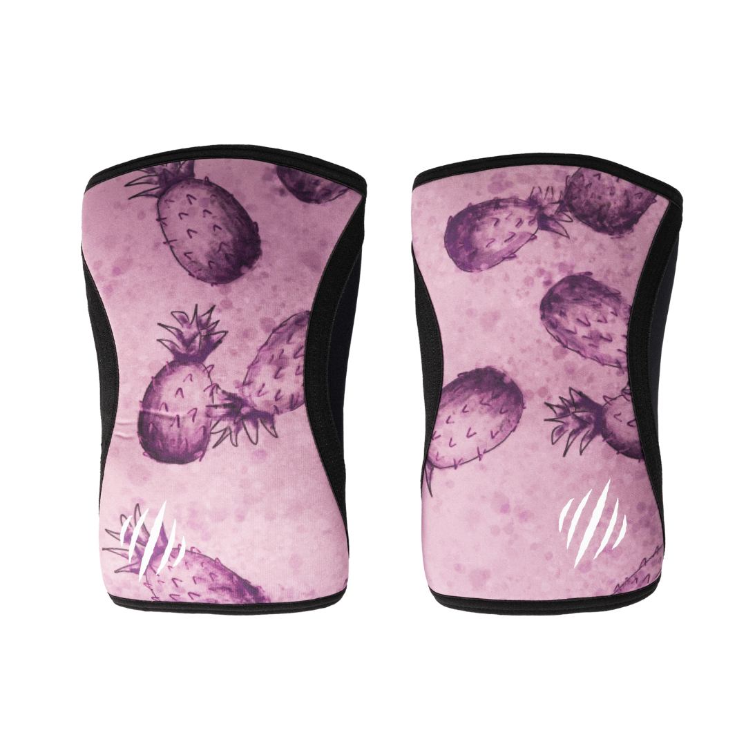 Bear KompleX Knee Sleeves | Bethany Flores Signature Pineapple