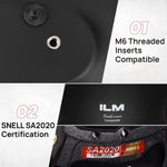 ILM Snell SA2020 Full Face Auto Car Racing Helmets | Model 760
