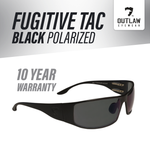 Fugitive TAC Black Polarized Sunglasses | ANSI Z87.1-2015