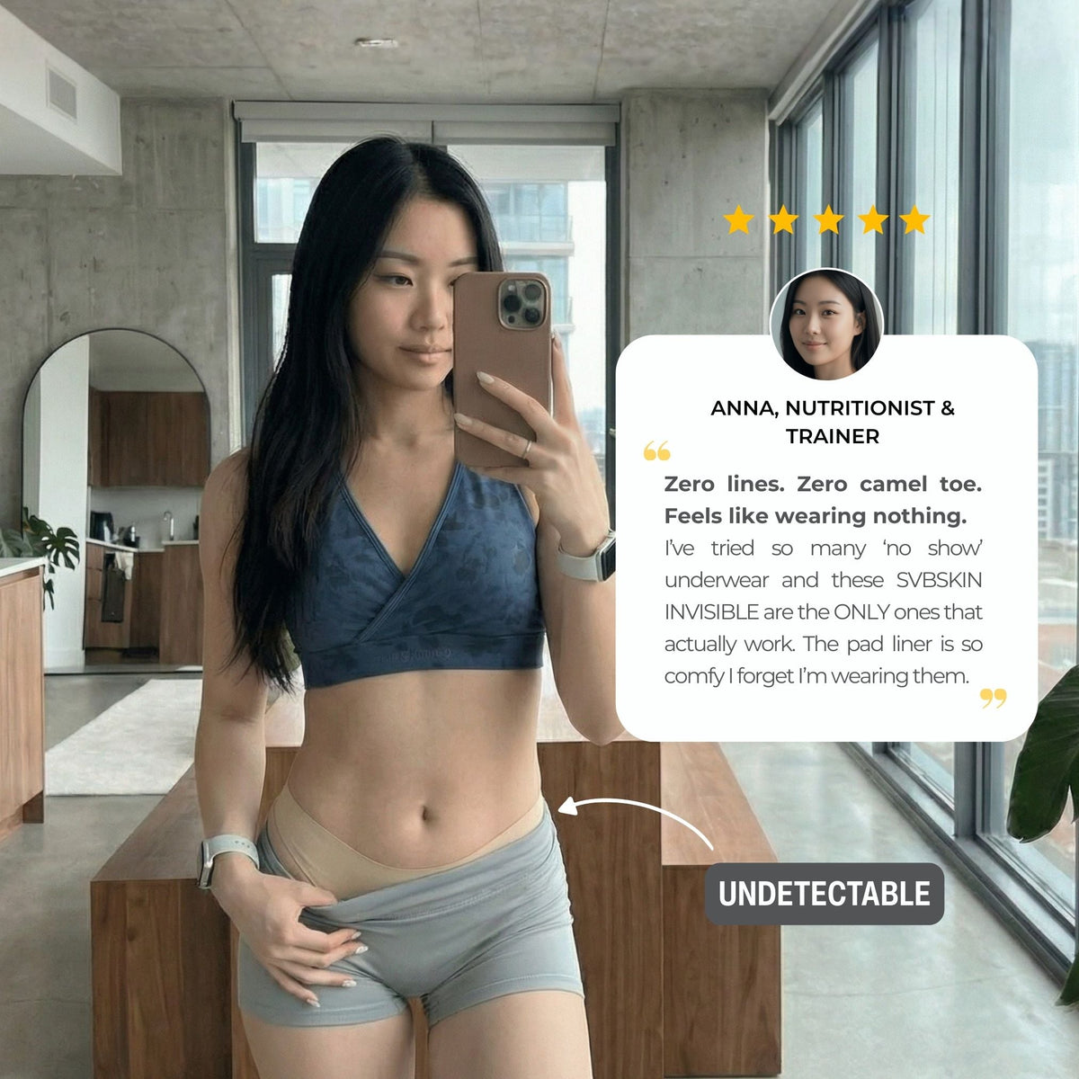 INVISIBLE Thong | Seamless Camel Toe-Proof