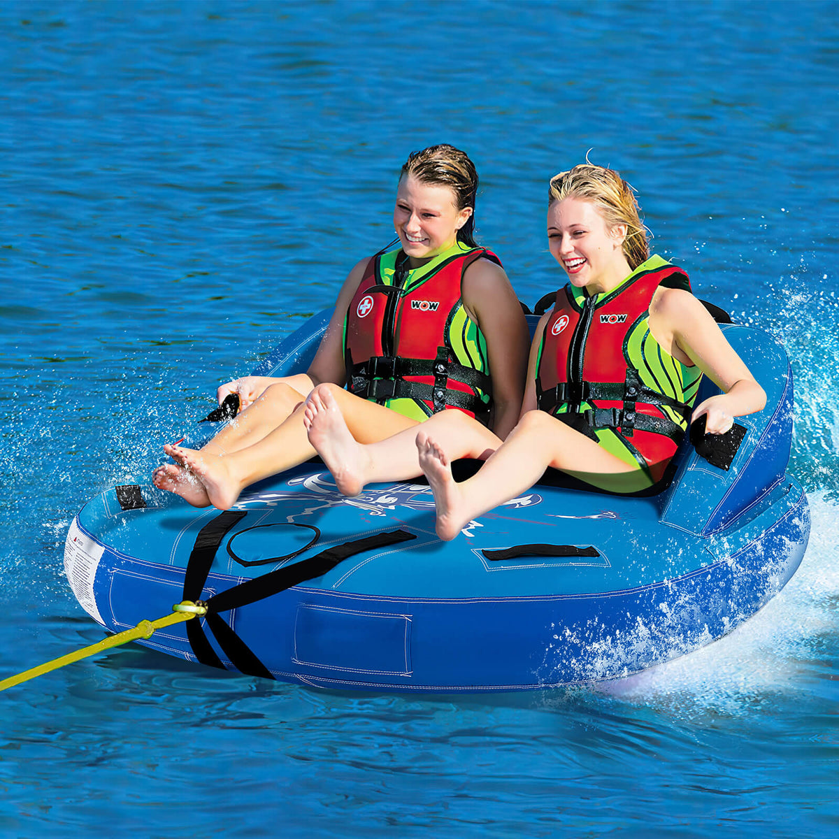 2-Person Water Sport Inflatable Towable Tube