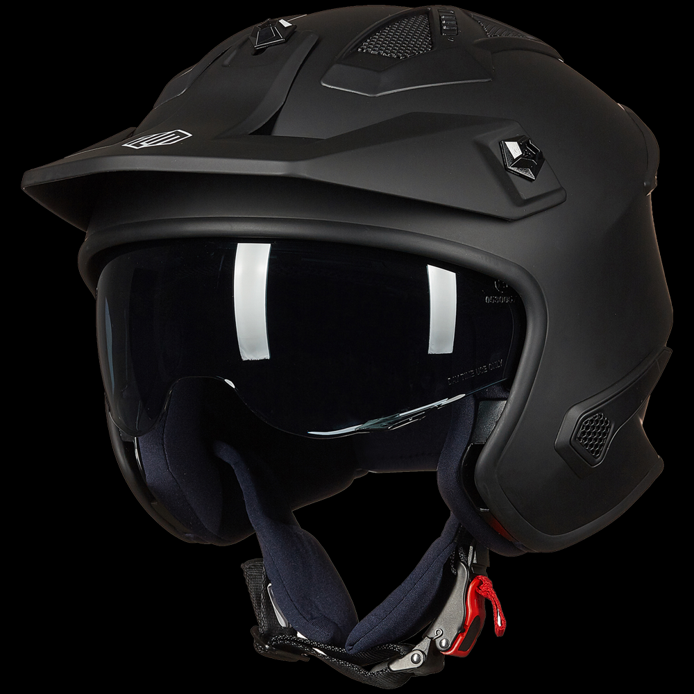 ILM Open Face Motorcycle 3/4 Half Helmet | Model 726X