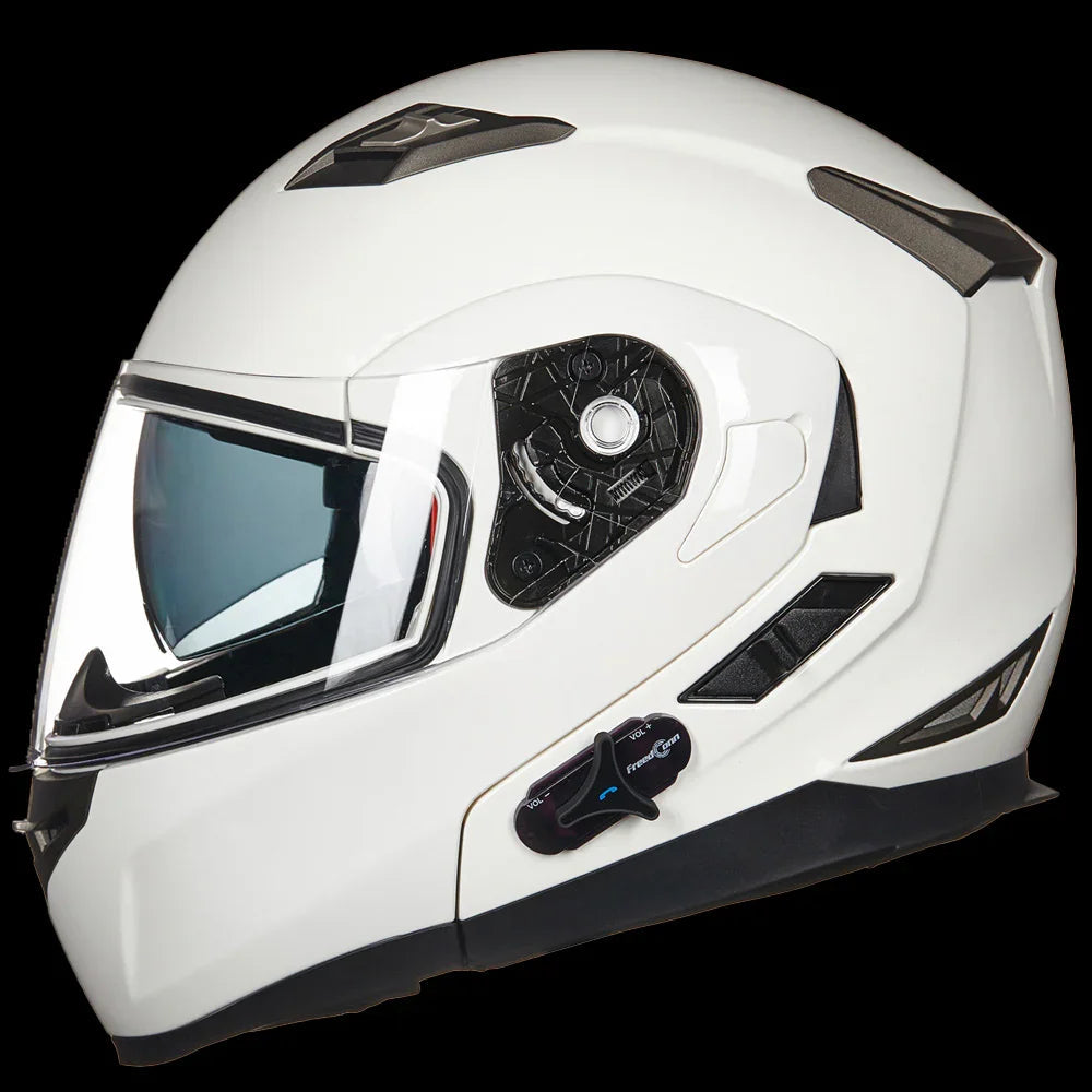 ILM Bluetooth Integrated Modular Flip Up Full Face Motorcycle Helmet | 953
