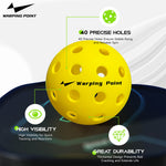 Outdoor Practice Pickleballs | Yellow