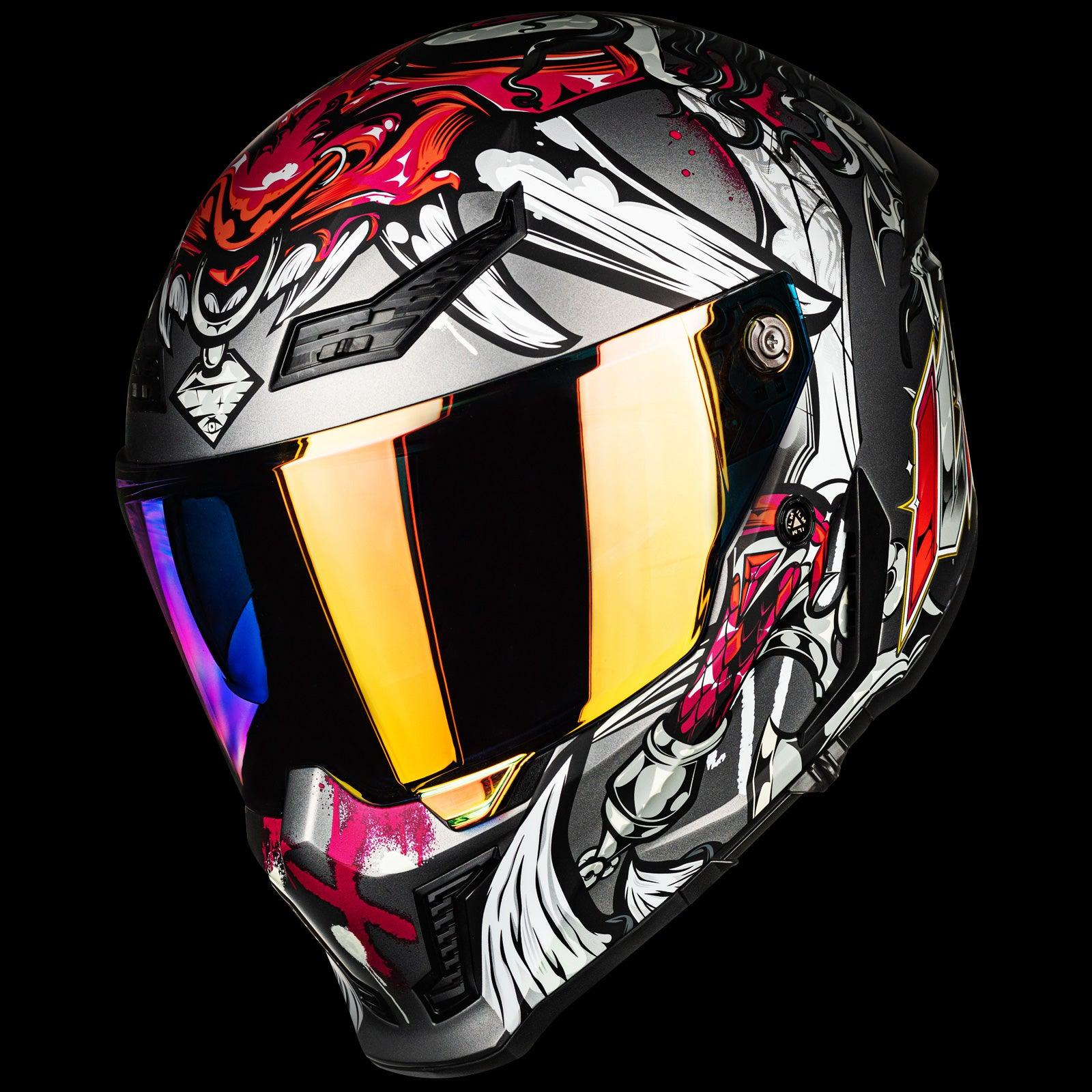 ILM Full Face Motorcycle Helmets | Racing Helmet Model MF509