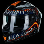 ILM Full Face Motorcycle Carbon Fiber Helmet | 861C