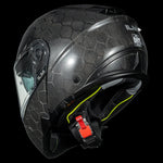 ILM Carbon Fiber Motorcycle Modular Helmets DOT ECE | Model MF529F