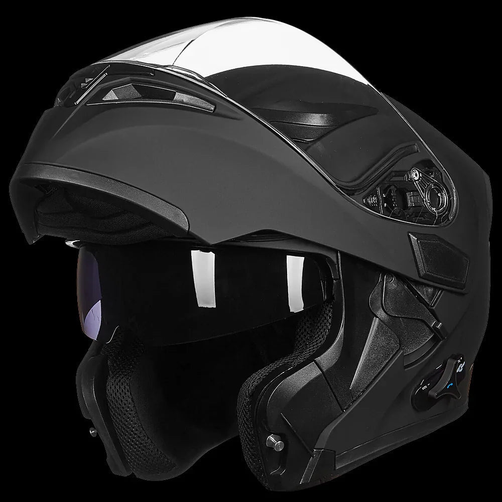 ILM Modular Flip Up Full Face Bluetooth Motorcycle Helmet | 902BT