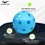 Indoor Practice Pickleballs | Blue