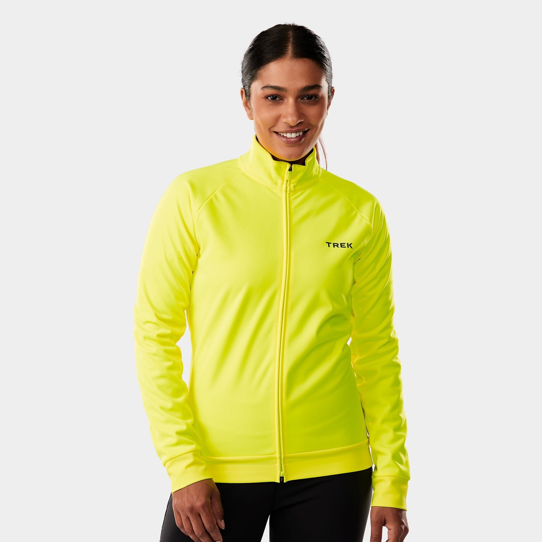 Trek Circuit Softshell Women LG Radioactive Yellow Jacket