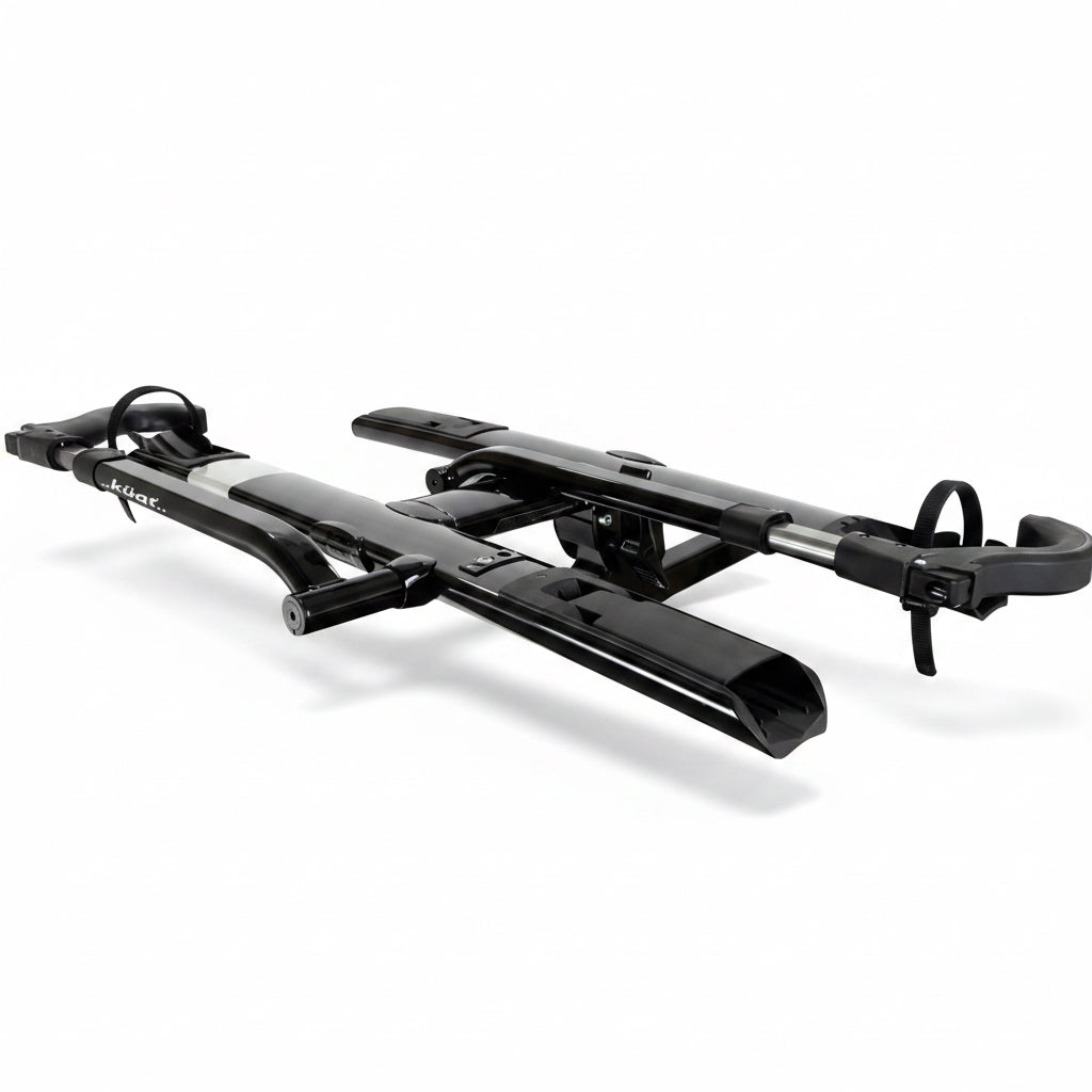Kuat Sherpa 2.0 Hitch Mounted Bike Rack 2 Bikes 1-1/4" Metallic Black