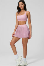The Balance Sports Bra Tennis Skirt 2-Piece Set