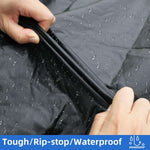 Set of 4 Black Waterproof RV Tire Covers | HD Wheel Protectors for Trailers, Campers, Trucks, SUVs & Motorhomes
