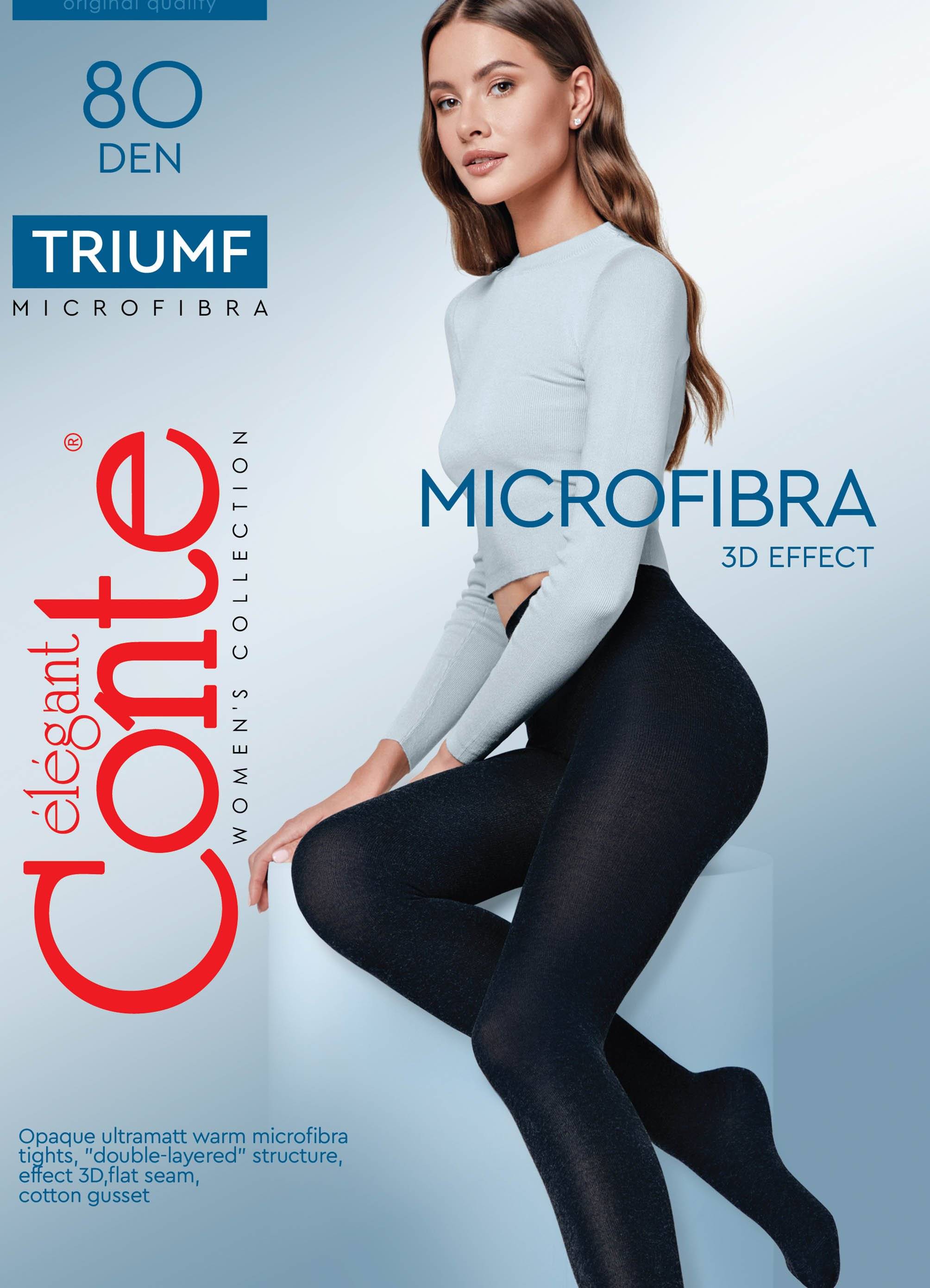 Conte Triumf 80 Den Microfibra Opaque Women's Tights | 8С-53СП