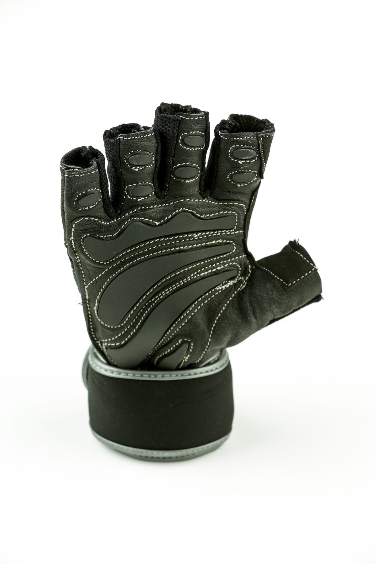 Heavy-Duty Leather Weight-Lifting Gloves - Strongest Ever!