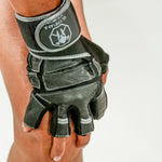 Heavy-Duty Leather Weight-Lifting Gloves - Strongest Ever!
