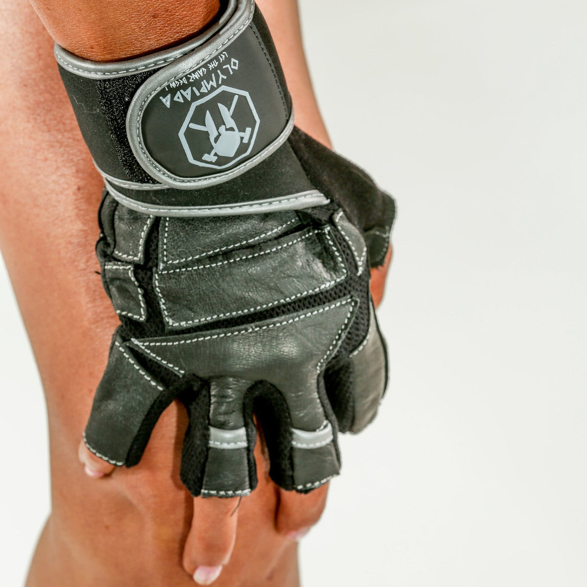 Heavy-Duty Leather Weight-Lifting Gloves - Strongest Ever!