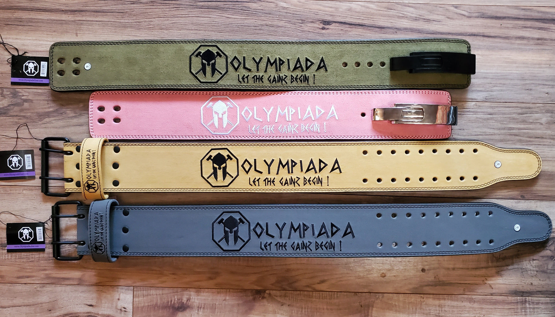 10mm Color Leather Belts - Pick Your Poison!