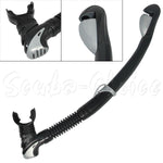 Scuba Diving Dive Dry Top Straight Snorkel with Purged Valve