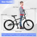 BMX Trick Bike with 360° Steering for Kids & Teens | 20"