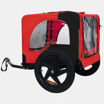 Pet Bike Trailer with Foldable Steel Frame | Small & Medium Pets