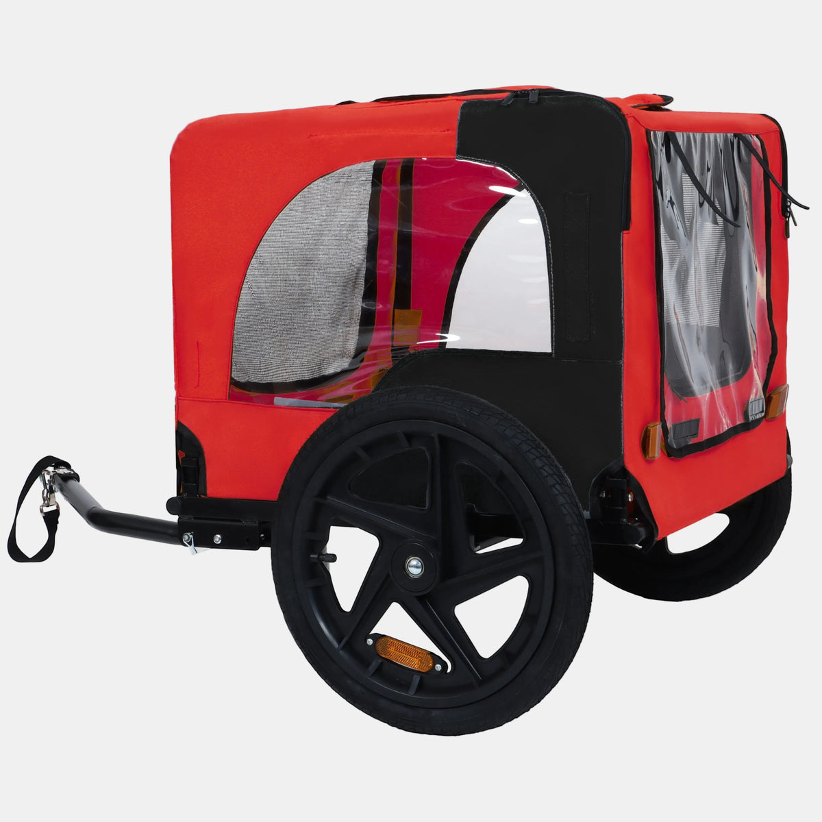 Pet Bike Trailer with Foldable Steel Frame | Small & Medium Pets