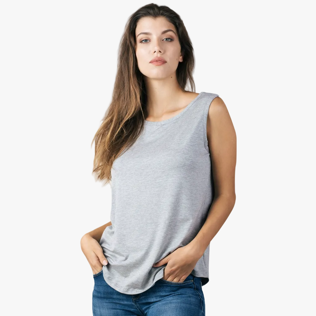 EGI Luxury Viscose Women's Tank Top | Proudly Made in Italy