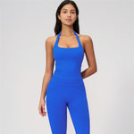 The Empower Halter Crop Top Leggings 2-Piece Set