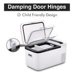 GO20 Dual Zone 12V Portable Freezer | White | ICECO | 20 LT