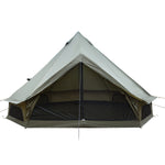 Oxford Bell Tent 9.8’/13.1’ with Stove Jack for Family Camping