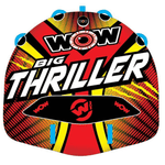WOW Watersports Big Thriller 1 or 2 Person Inflatable Towable Deck Tube