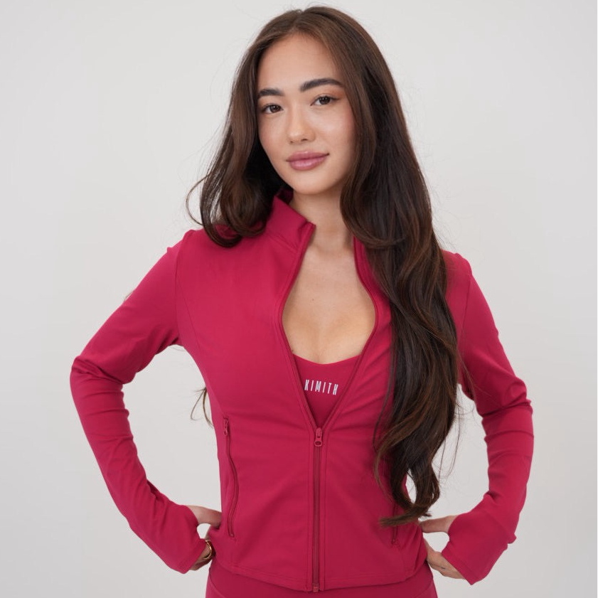 I Live in Luxury Red Perfect Fit Jacket